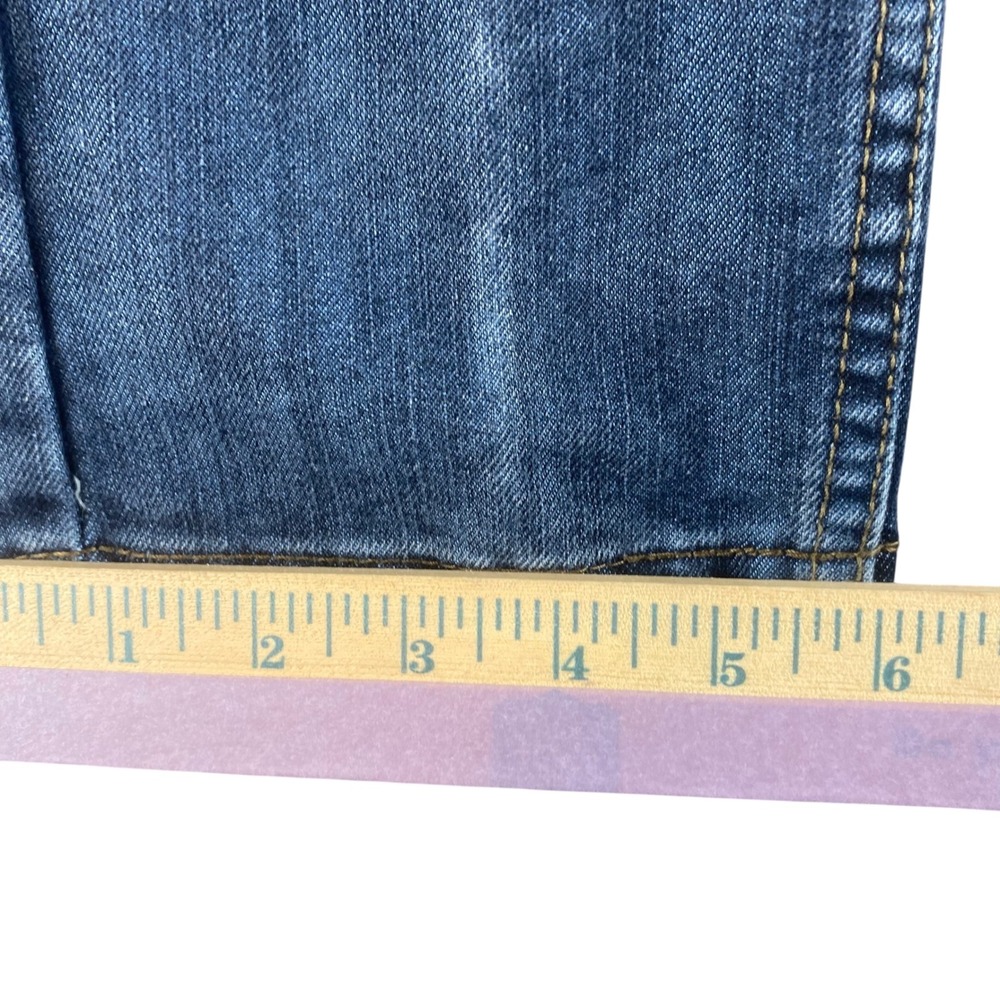 Levi's 511 Slim Fit Boys Jeans Dark Wash Adjustable Waist Size 10 Regular - Picture 2 of 8